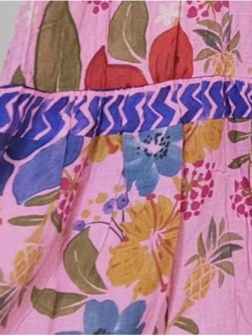 FARM RIO Florisbela Tiered Maxi Skirt Large - Picture 6 of 14
